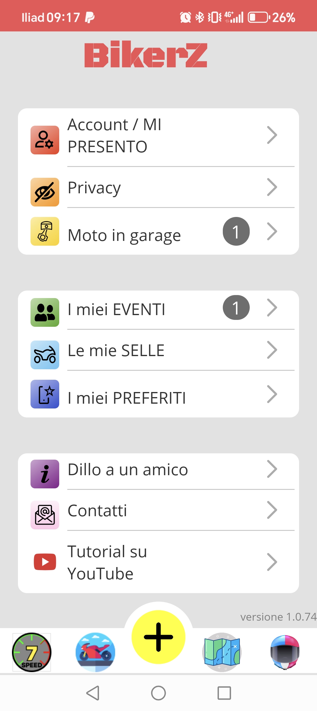 Profilo utente